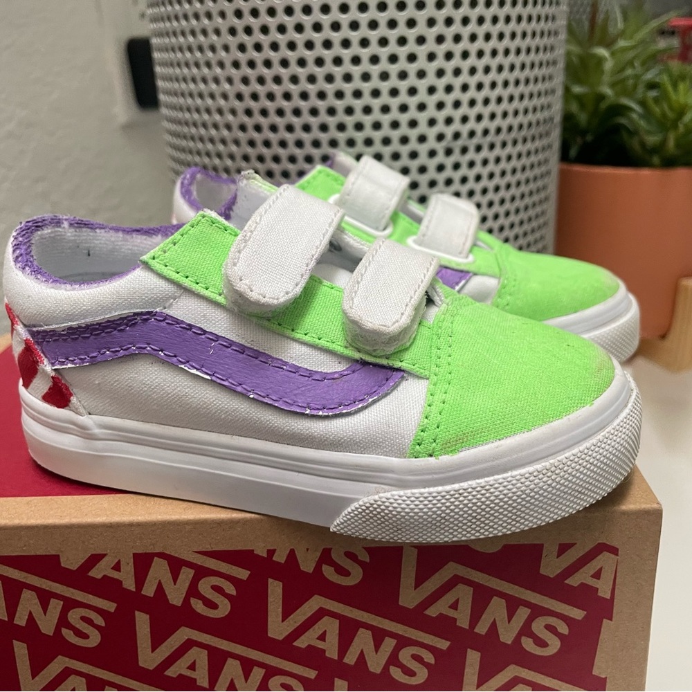 Buzz light year inspired vans